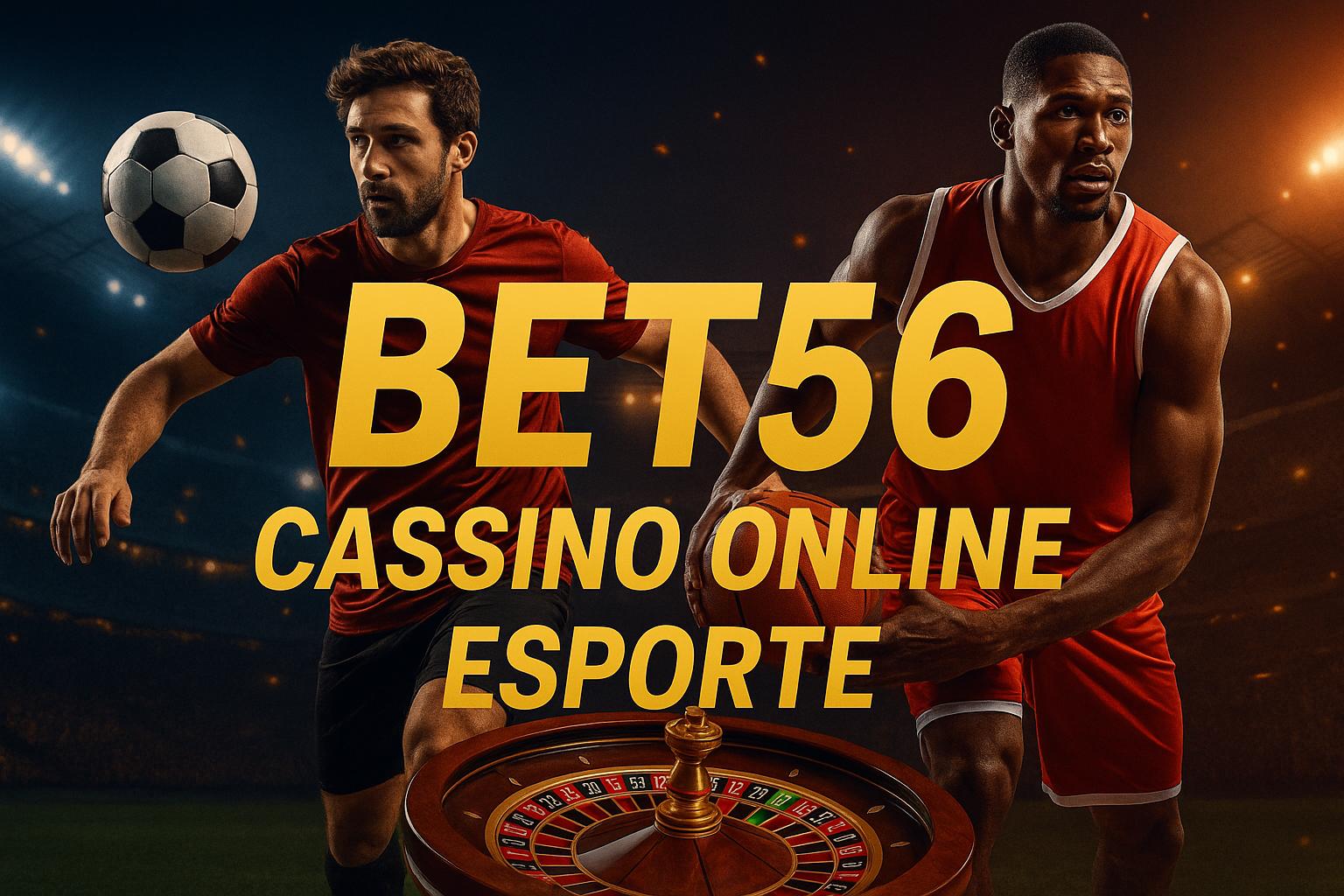 Apostas esportivas no cassino online BET56
