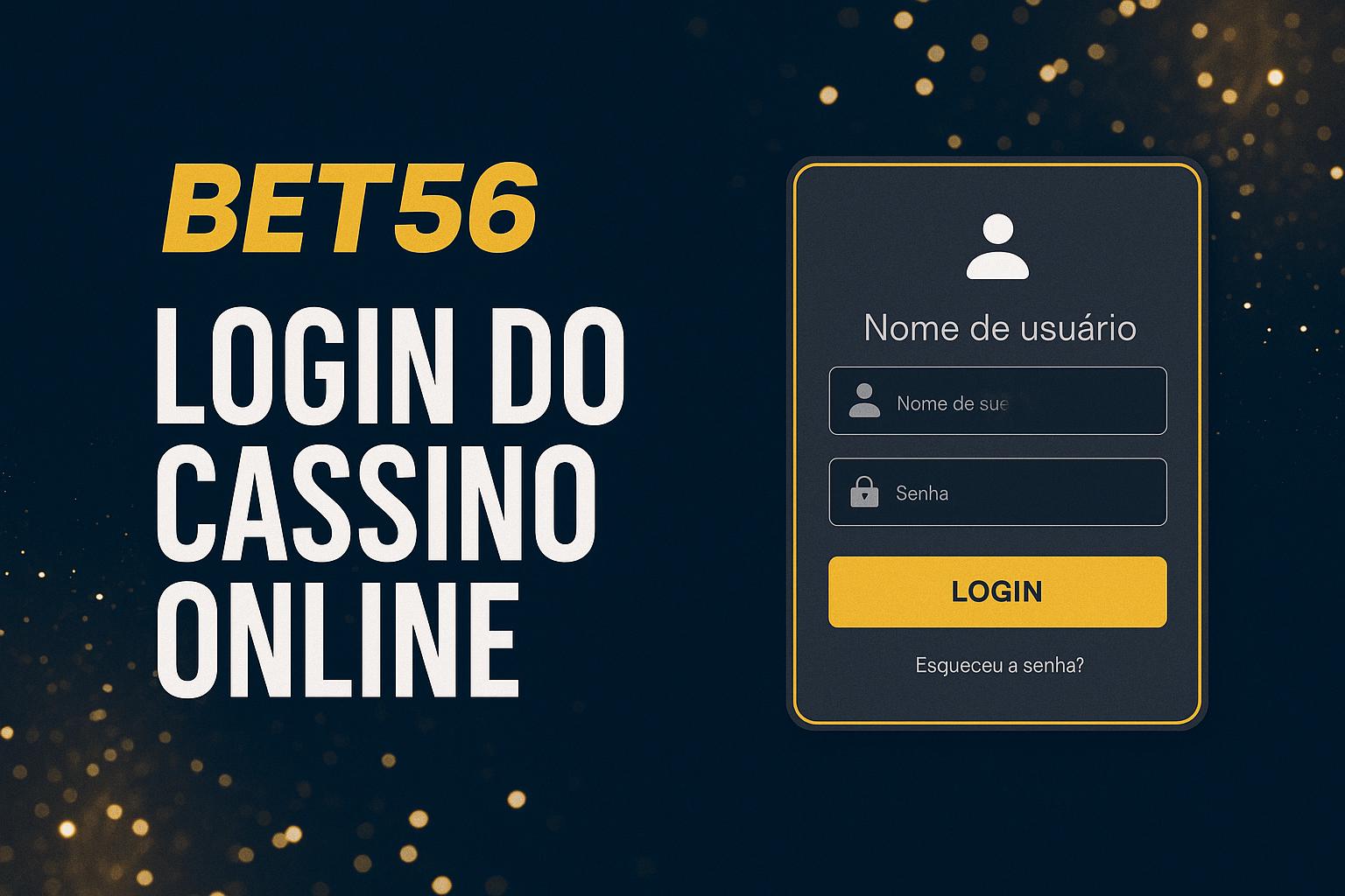 Login no Cassino BET56